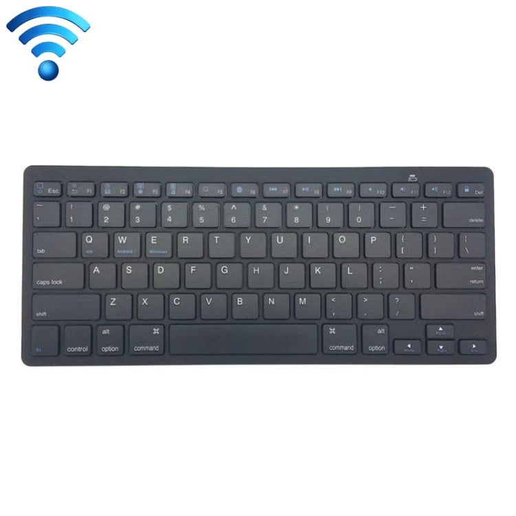 K09 Ultrathin 78 Keys Bluetooth 3.0 Wireless Keyboard (Black) - Wireless Keyboard by PMC TechLife | Online Shopping South Africa | PMC TechLife | Buy Now Pay Later Mobicred