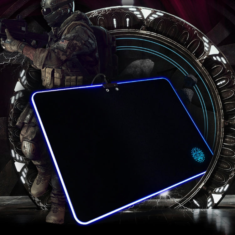 Lenovo Maya Light Game Service RGB Colorful Mouse Pad (Black) - free shipping - PMC Jewellery - Order now!