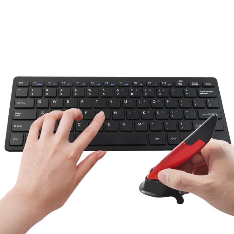 KM-808 2.4GHz Wireless Multimedia Keyboard + Wireless Optical Pen Mouse with USB Receiver Set for Computer PC Laptop, Random Pen Mouse Color Delivery(Black) - free shipping - PMC Jewellery - Order now!