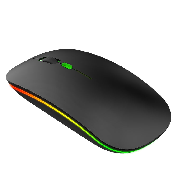 HXSJ M40 4 Key 2.4G Colorful Wireless Silent Mouse (Black) - Wireless Mice by HXSJ | Online Shopping South Africa | PMC TechLife | Buy Now Pay Later Mobicred