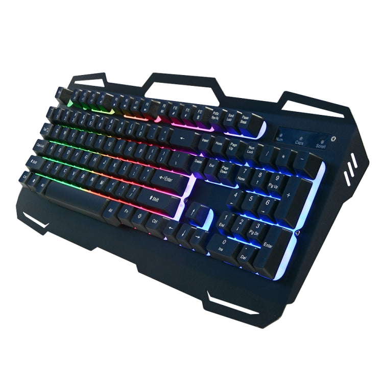 iMICE AK-400 USB Interface 104 Keys Wired Colorful Backlight Gaming Keyboard for Computer PC Laptop(Black) - free shipping - PMC Jewellery - Order now!