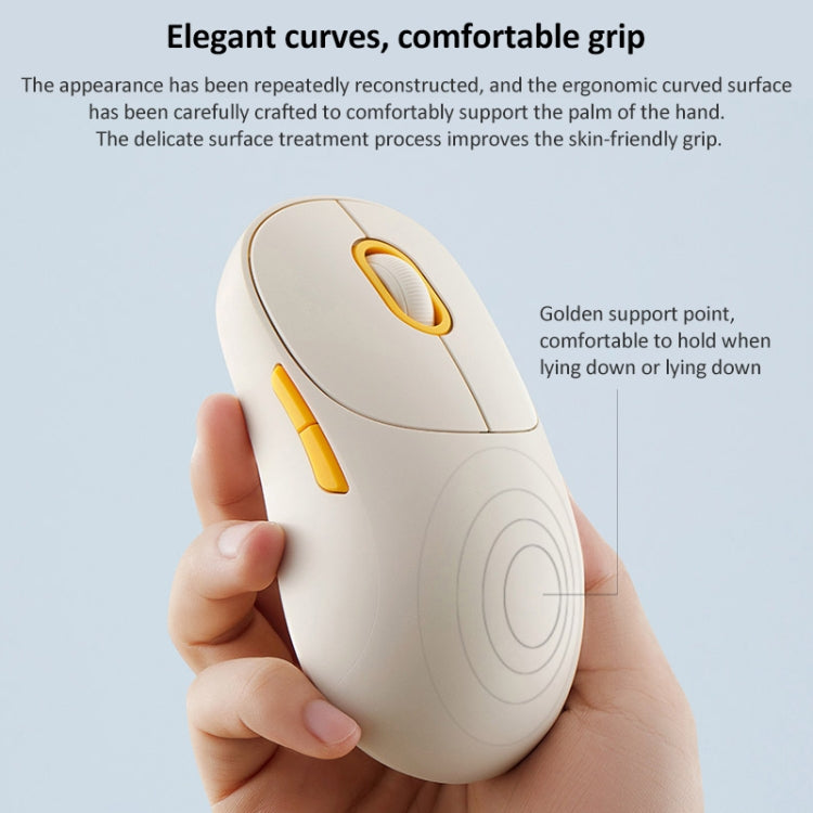 Original Xiaomi Dual-mode 1200DPI Ultra-thin Computer Mouse 3 (Pink) - Wireless Mice by Xiaomi | Online Shopping South Africa | PMC TechLife | Buy Now Pay Later Mobicred