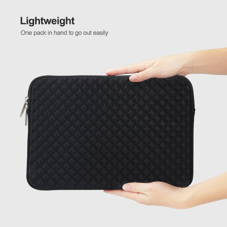 Diamond Texture Laptop Power Bag, Size: 16 x 13 x 1.5cm (Pink) - Other by PMC TechLife | Online Shopping South Africa | PMC TechLife | Buy Now Pay Later Mobicred