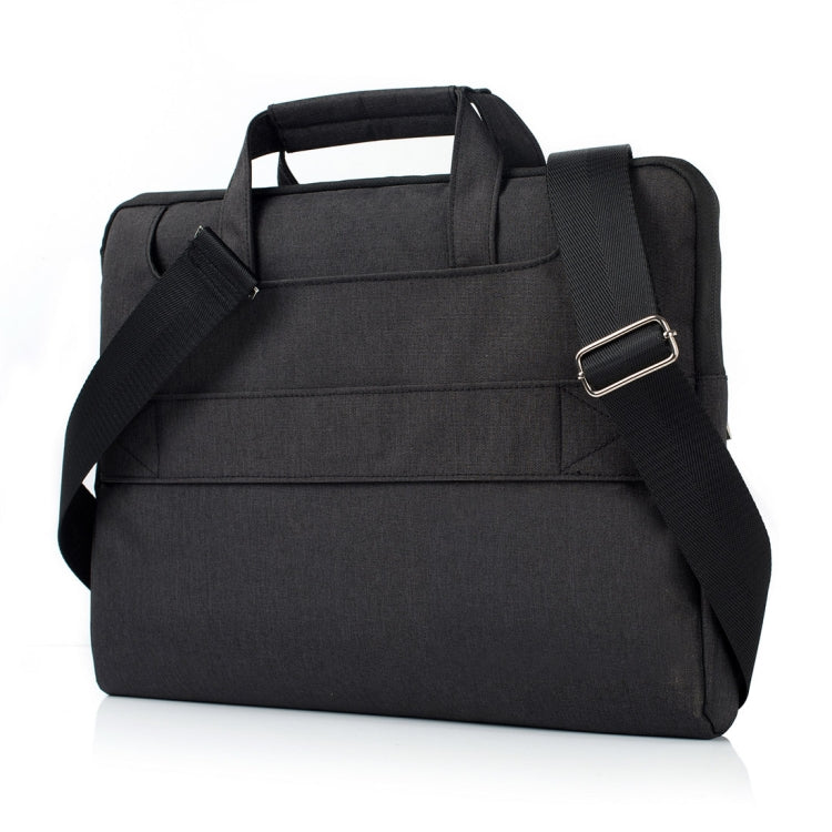 Portable One Shoulder Handheld Zipper Laptop Bag, For 13.3 inch and Below Macbook, Samsung, Lenovo, Sony, DELL Alienware, CHUWI, ASUS, HP (Black) - 13.3 inch by PMC TechLife | Online Shopping South Africa | PMC TechLife | Buy Now Pay Later Mobicred