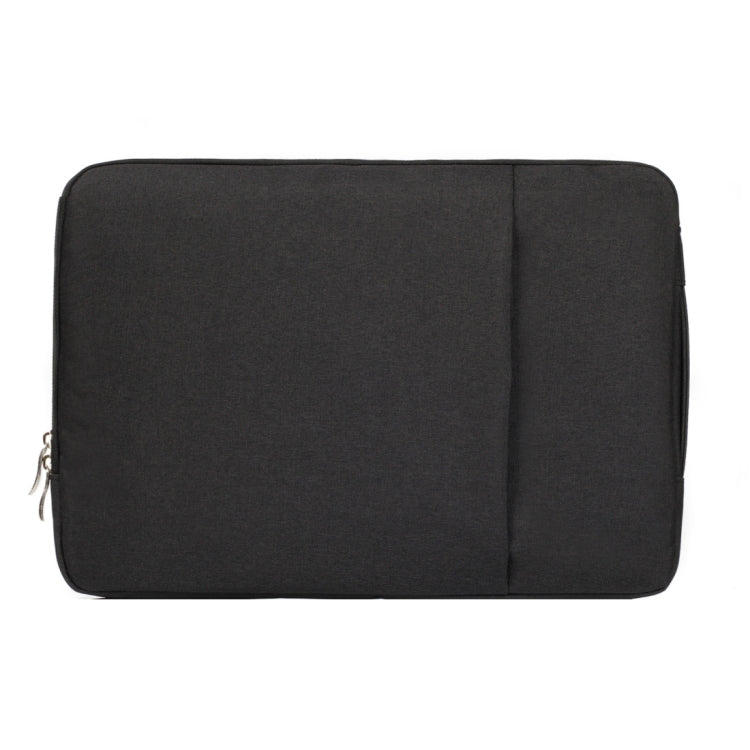 13.3 inch Universal Fashion Soft Laptop Denim Bags Portable Zipper Notebook Laptop Case Pouch for MacBook Air / Pro, Lenovo and other Laptops, Size: 35.5x26.5x2cm(Black) - 13.3 inch by PMC TechLife | Online Shopping South Africa | PMC TechLife | Buy Now Pay Later Mobicred