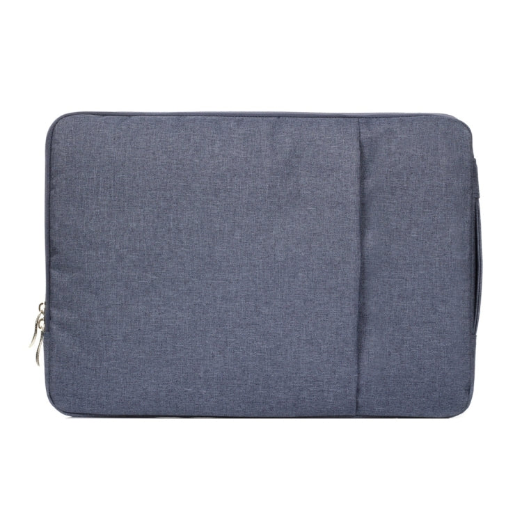 13.3 inch Universal Fashion Soft Laptop Denim Bags Portable Zipper Notebook Laptop Case Pouch for MacBook Air / Pro, Lenovo and other Laptops, Size: 35.5x26.5x2cm (Dark Blue) - 13.3 inch by PMC TechLife | Online Shopping South Africa | PMC TechLife | Buy Now Pay Later Mobicred
