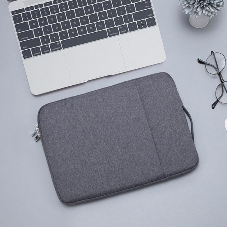 13.3 inch Universal Fashion Soft Laptop Denim Bags Portable Zipper Notebook Laptop Case Pouch for MacBook Air / Pro, Lenovo and other Laptops, Size: 35.5x26.5x2cm (Dark Blue) - 13.3 inch by PMC TechLife | Online Shopping South Africa | PMC TechLife | Buy Now Pay Later Mobicred