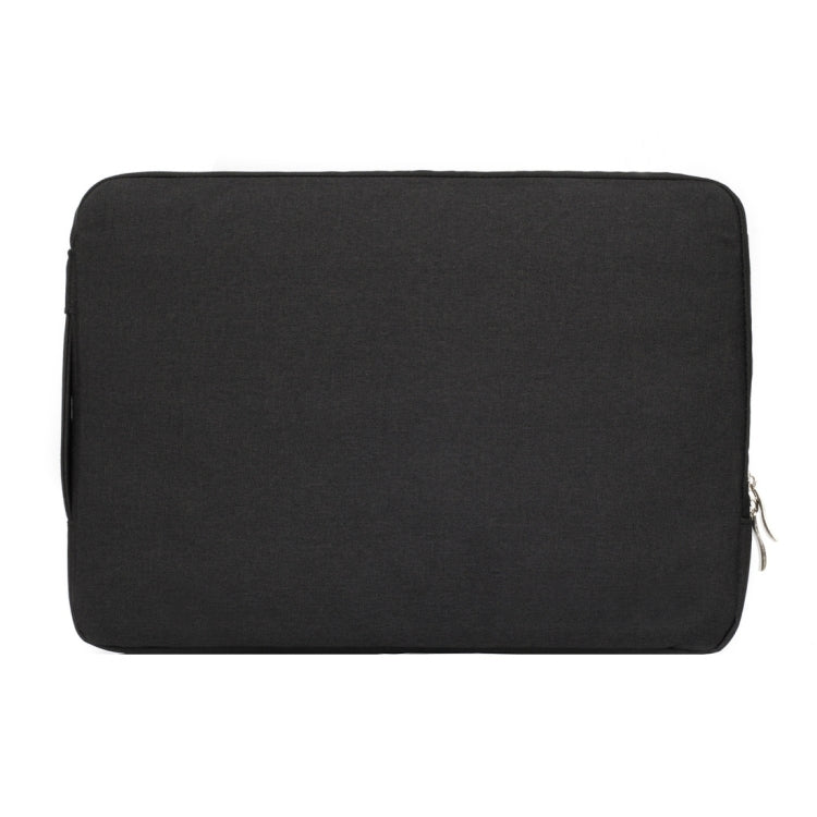 15.4 inch Universal Fashion Soft Laptop Denim Bags Portable Zipper Notebook Laptop Case Pouch for MacBook Air / Pro, Lenovo and other Laptops, Size: 39.2x28.5x2cm(Black) - 15 inch by PMC TechLife | Online Shopping South Africa | PMC TechLife | Buy Now Pay Later Mobicred