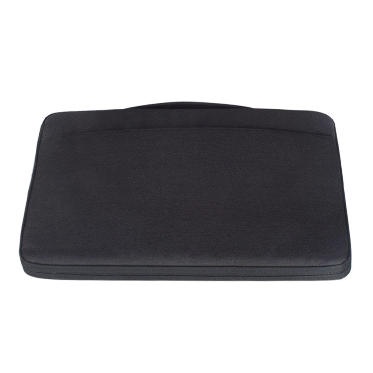 13.3 inch Fashion Casual Polyester + Nylon Laptop Handbag Briefcase Notebook Cover Case, For Macbook, Samsung, Lenovo, Xiaomi, Sony, DELL, CHUWI, ASUS, HP (Black) - free shipping - PMC Jewellery - Order now!