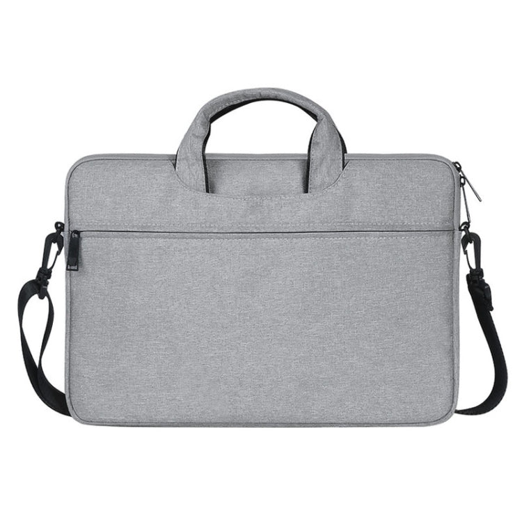ST01S Waterproof Oxford Cloth Hidden Portable Strap One-shoulder Handbag for 13.3 inch Laptops(Light Grey) - free shipping - PMC Jewellery - Order now!