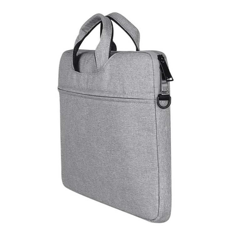 ST01S Waterproof Oxford Cloth Hidden Portable Strap One-shoulder Handbag for 13.3 inch Laptops(Light Grey) - free shipping - PMC Jewellery - Order now!