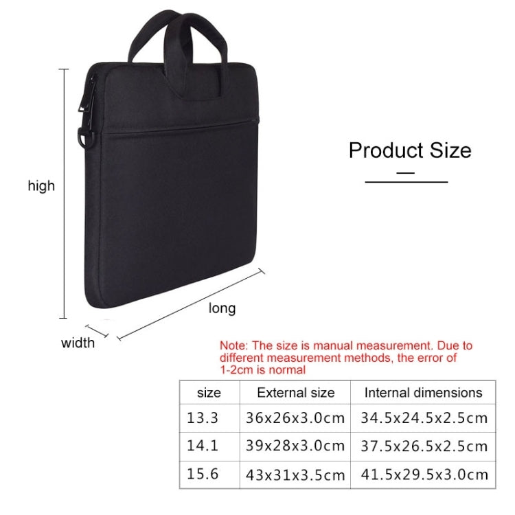 ST01S Waterproof Oxford Cloth Hidden Portable Strap One-shoulder Handbag for 15.6 inch Laptops (Navy Blue) - free shipping - PMC Jewellery - Order now!