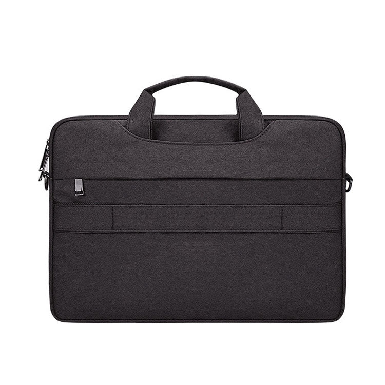 ST02S Water-resistant Tear Resistance Hidden Portable Strap One-shoulder Handbag for 15.6 inch Laptops, with Suitcase Belt(Black) - 15.6 - 17 inch by PMC Jewellery | Online Shopping South Africa | PMC Jewellery | Buy Now Pay Later Mobicred