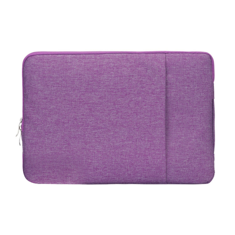POFOKO C210 14 inch Denim Business Laptop Liner Bag(Purple) - 14.1 inch by POFOKO | Online Shopping South Africa | PMC TechLife | Buy Now Pay Later Mobicred