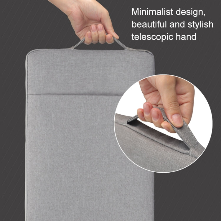 POFOKO C210 15-16 inch Denim Business Laptop Liner Bag(Grey) - 15.6 - 17 inch by POFOKO | Online Shopping South Africa | PMC TechLife | Buy Now Pay Later Mobicred