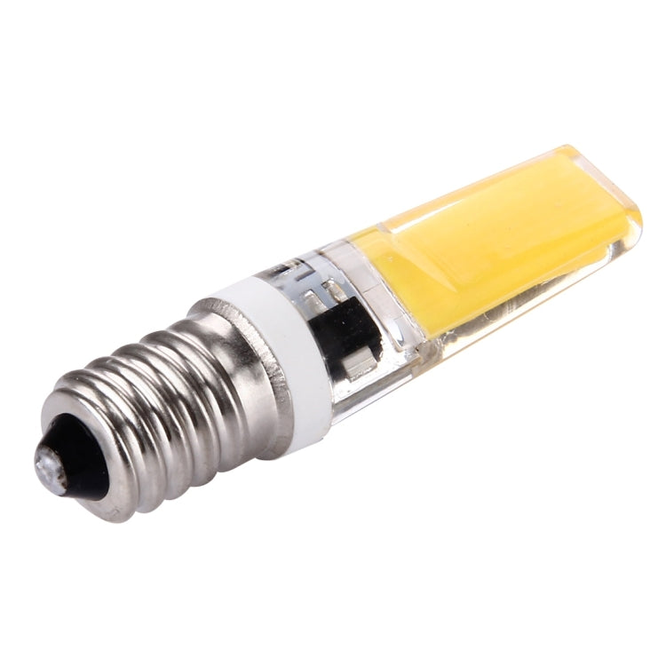 E14 3W 300LM COB LED Light , Silicone Dimmable for Halls / Office / Home, AC 220-240V(Warm White) - LED Blubs & Tubes by PMc TechLife | Online Shopping South Africa | PMc TechLife | Buy Now Pay Later Mobicred