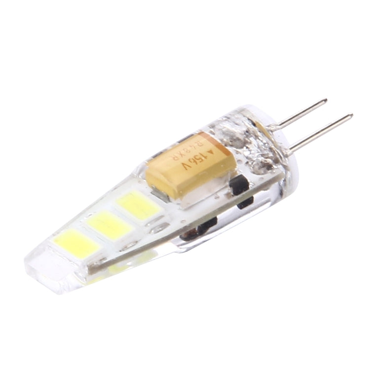 G4 2W 100LM Corn Light Bulb, 6 LED SMD 5730 Silicone, DC 12V(White Light) - LED Blubs & Tubes by PMc TechLife | Online Shopping South Africa | PMc TechLife | Buy Now Pay Later Mobicred