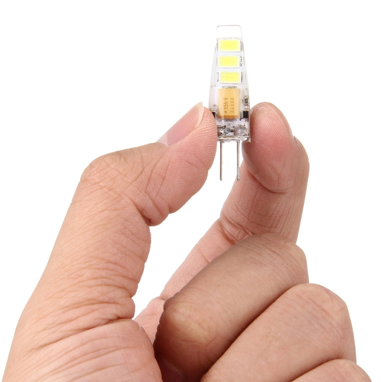 G4 2W 100LM Corn Light Bulb, 6 LED SMD 5730 Silicone, DC 12V(White Light) - LED Blubs & Tubes by PMc TechLife | Online Shopping South Africa | PMc TechLife | Buy Now Pay Later Mobicred