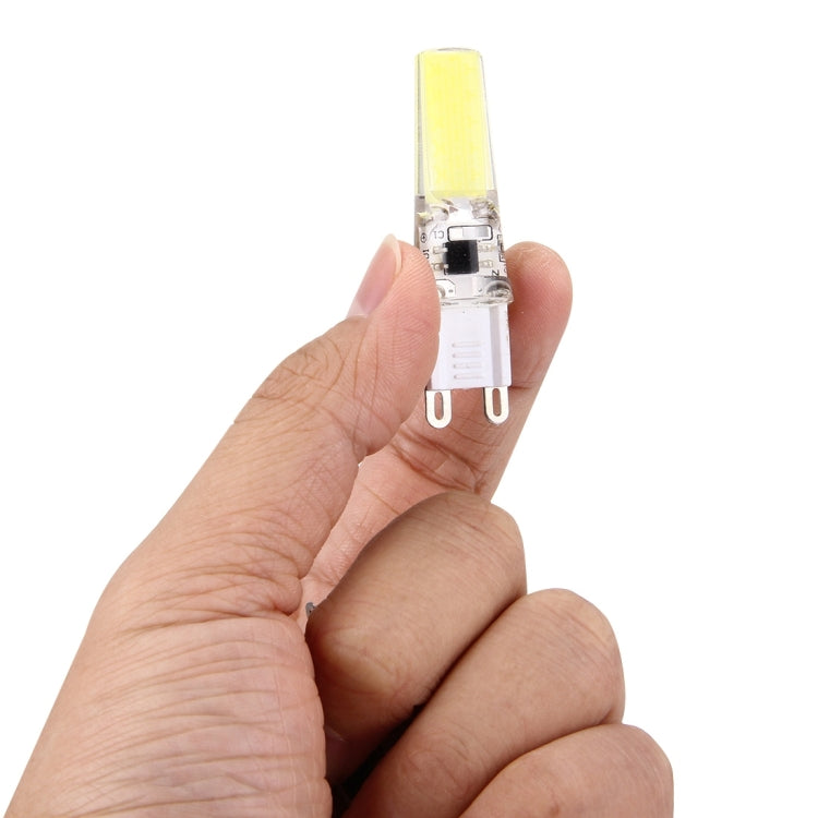 G9 3W 300LM COB LED Light , Silicone Dimmable for Halls / Office / Home, AC 220-240V, White Plug(White Light) - LED Blubs & Tubes by PMc TechLife | Online Shopping South Africa | PMc TechLife | Buy Now Pay Later Mobicred