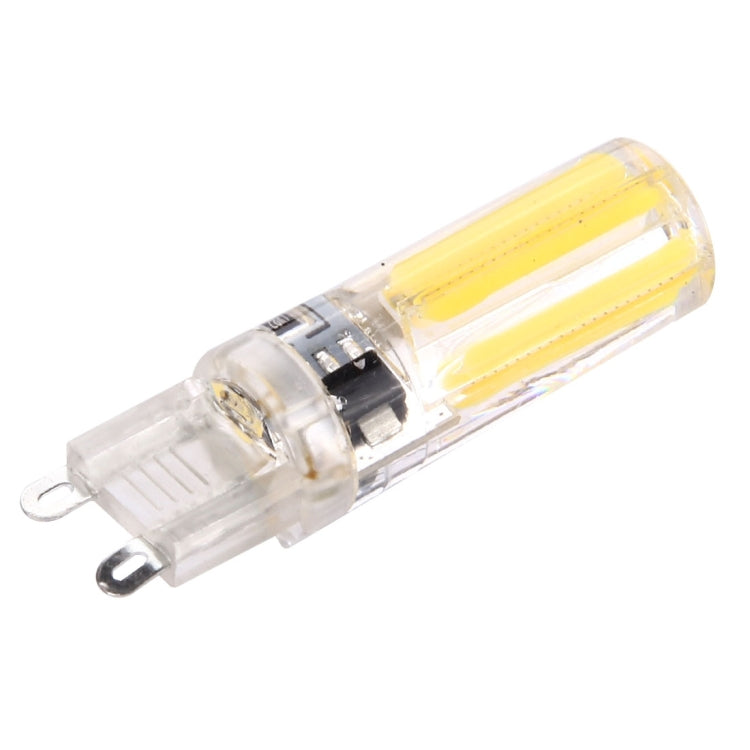 G9 4W Silicone Dimmable 8 LED Filament Light Bulb for Halls, AC 220-240V(Warm White) - free shipping - PMc TechLife - Order now!