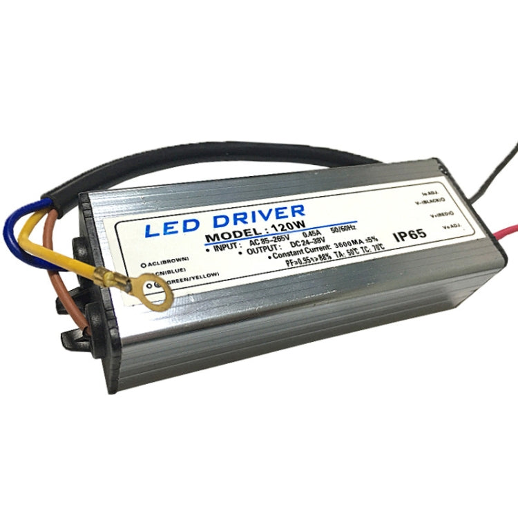 120W LED Driver Adapter AC 85-265V to DC 24-38V IP65 Waterproof - LED Drivers by PMC Jewellery | Online Shopping South Africa | PMC Jewellery | Buy Now Pay Later Mobicred
