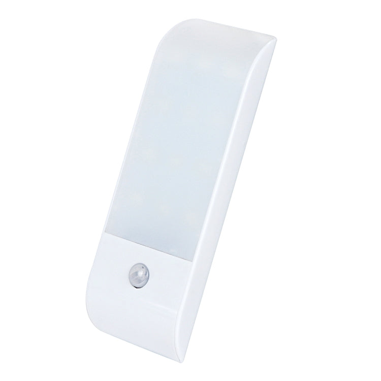 PIR Human Body Motion Sensor White Light LED Night Light, 1W 12 LEDs 240 LM USB Charging, Sensor Distance: 3m, DC 5V - Sensor LED Lights by PMC TechLife | Online Shopping South Africa | PMC TechLife | Buy Now Pay Later Mobicred