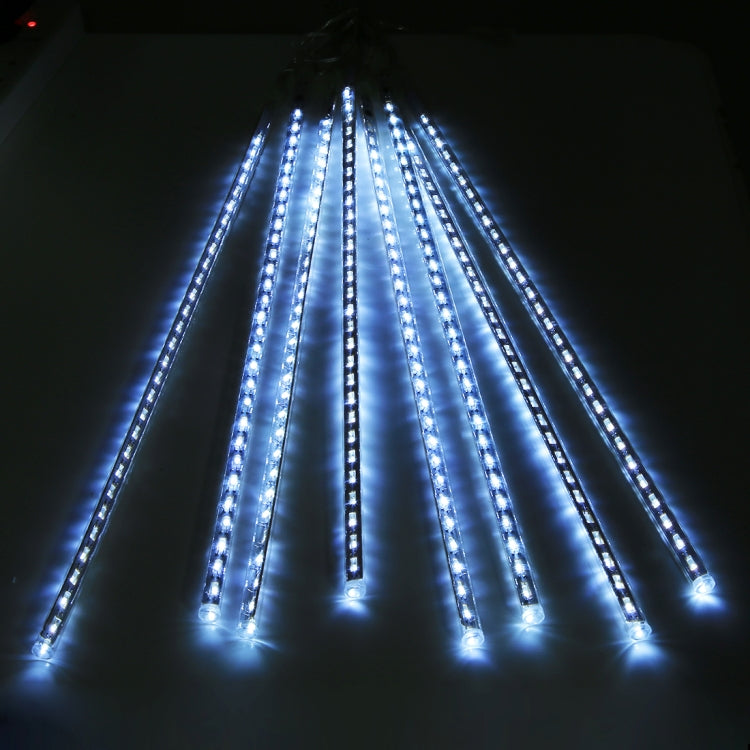 50cm 8 Tubes DIP Meteor Rain Light, LED Decorative Light, Tube Diameter: 1.2cm, AC 100-240V, US, EU Plug Optional(White Light) - Meteor Light by PMc TechLife | Online Shopping South Africa | PMc TechLife | Buy Now Pay Later Mobicred