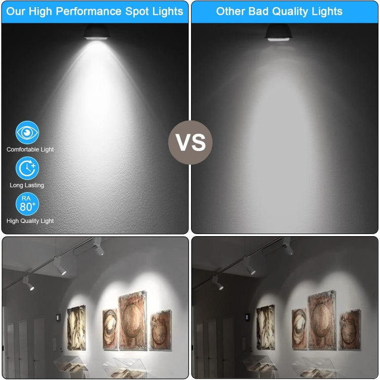 MR16-6LED 5W 2835COB LED Spotlight, AC12-18V DC12-24V (White Light) - LED Blubs & Tubes by PMc TechLife | Online Shopping South Africa | PMc TechLife | Buy Now Pay Later Mobicred