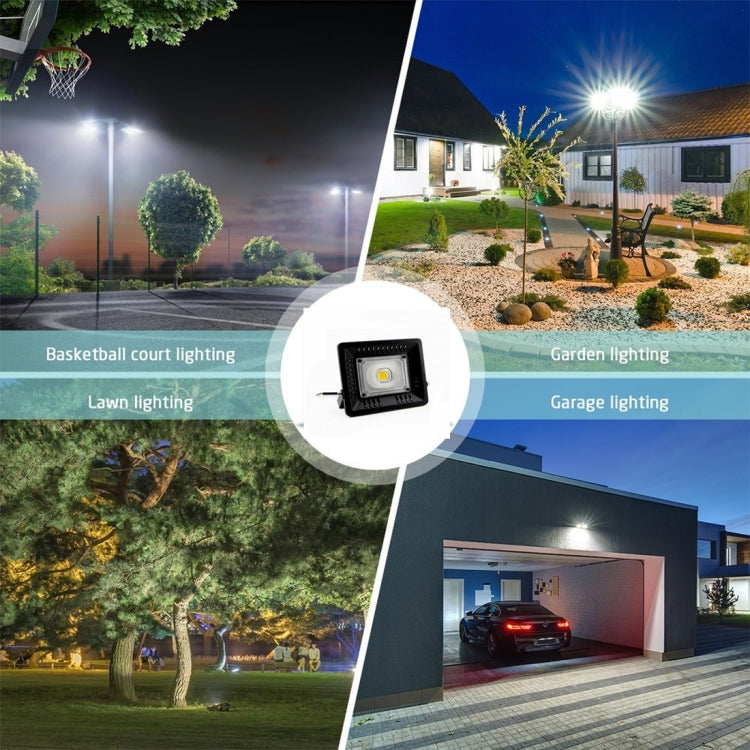 30W Waterproof 3000K Warm White Light LED Floodlight Lamp, Luminous Flux: > 2400LM, PF > 0.9, RA > 80, AC 90-140V - Floodlights by PMC Jewellery | Online Shopping South Africa | PMC Jewellery | Buy Now Pay Later Mobicred
