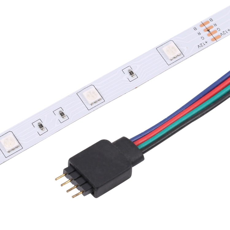 Bare Board 5050 SMD RGB LED Rope Light, 30 LED/m, Length: 2m, 12V 2A 100-240V, with 24-key Remote Control(AU Plug) - Bare Board Light by PMC TechLife | Online Shopping South Africa | PMC TechLife | Buy Now Pay Later Mobicred