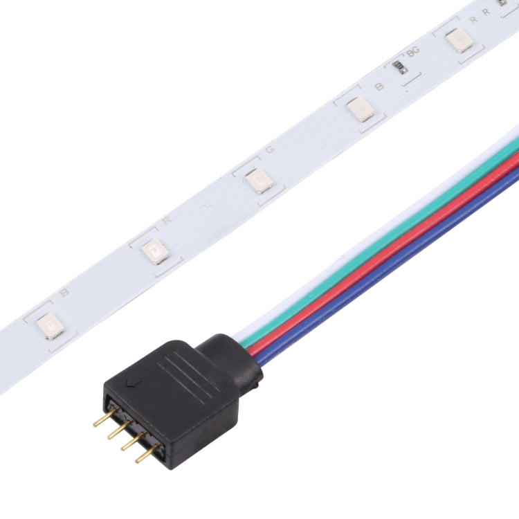 Bare Board 2835 SMD RGB LED Rope Light, 60 LED/m, Length: 5m, 12V 2A 100-240V, with 44-key Remote Control (UK Plug) - Bare Board Light by PMC TechLife | Online Shopping South Africa | PMC TechLife | Buy Now Pay Later Mobicred