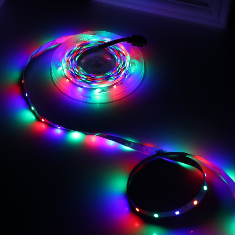Bare Board 2835 SMD RGB LED Rope Light, 60 LED/m, Length: 5m, 12V 2A 100-240V, with 44-key Remote Control (AU Plug) - Bare Board Light by PMC TechLife | Online Shopping South Africa | PMC TechLife | Buy Now Pay Later Mobicred