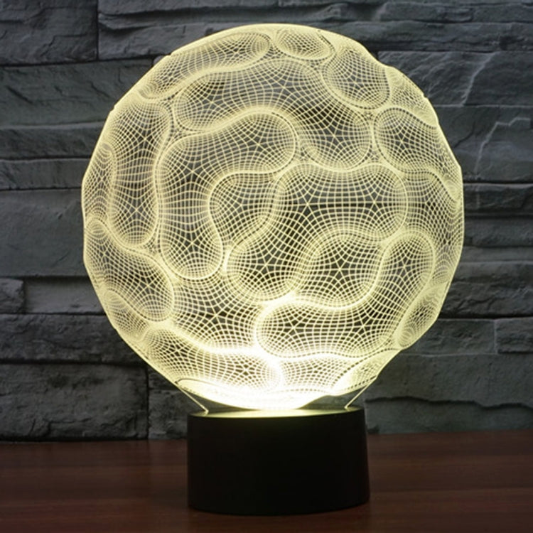 Brain Style 3D Touch Switch Control LED Light , 7 Color Discoloration Creative Visual Stereo Lamp Desk Lamp Night Light - Novelty Lighting by PMC TechLife | Online Shopping South Africa | PMC TechLife