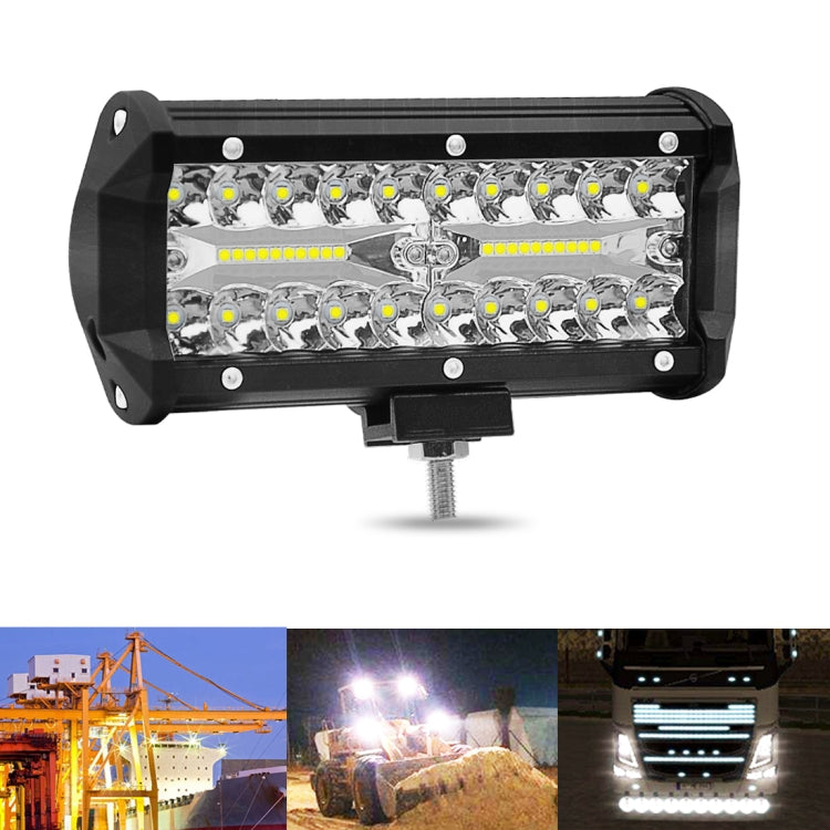 7 inch 30W 3000LM 6000K LED Strip Lamp Working Refit Off-road Vehicle Roof Strip Light - Work Lights by PMC TechLife | Online Shopping South Africa | PMC TechLife | Buy Now Pay Later Mobicred