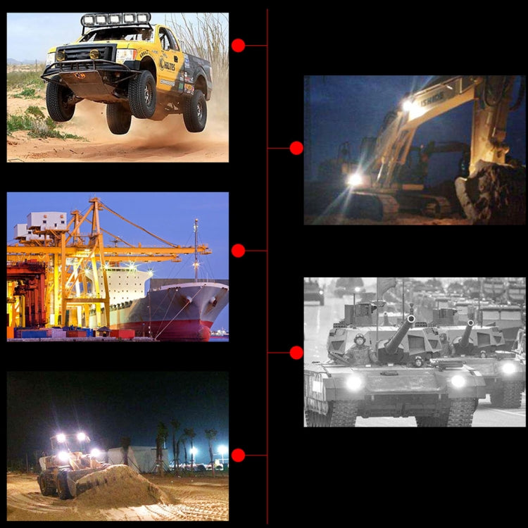 7 inch 30W 3000LM 6000K LED Strip Lamp Working Refit Off-road Vehicle Roof Strip Light - Work Lights by PMC TechLife | Online Shopping South Africa | PMC TechLife | Buy Now Pay Later Mobicred
