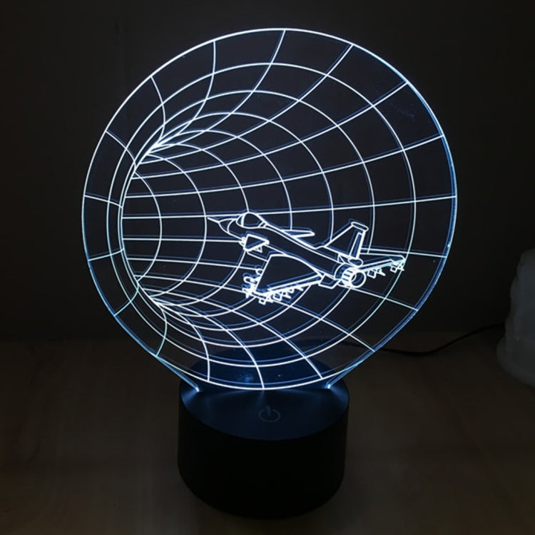 Time Machine Style 3D Touch Switch Control LED Light , 7 Color Discoloration Creative Visual Stereo Lamp Desk Lamp Night Light - Novelty Lighting by PMC TechLife | Online Shopping South Africa | PMC TechLife | Buy Now Pay Later Mobicred