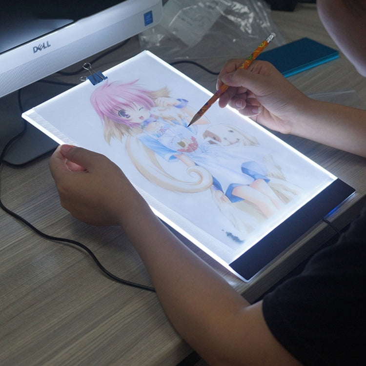 Ultra-thin A4 Size Portable USB LED Artcraft Tracing Light Box Copy Board for Artists Drawing Sketching Animation and X-ray Viewing -  by PMC TechLife | Online Shopping South Africa | PMC TechLife | Buy Now Pay Later Mobicred