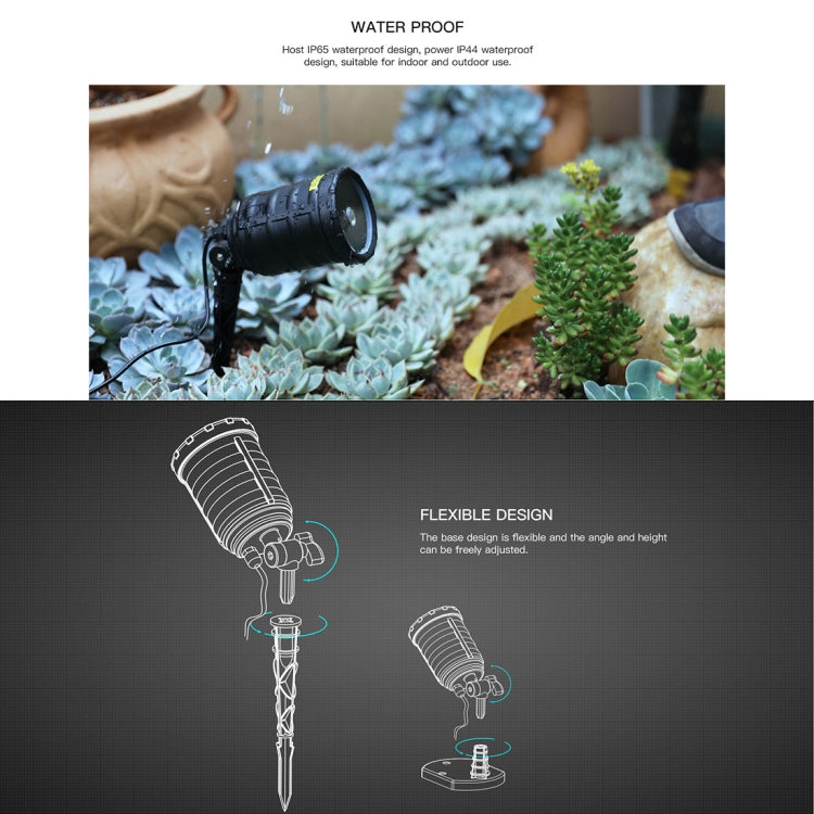 Blinblin CPF-LED 9W RGB IP65 Waterproof ABS Shell Landscape Light, Lawn Lamp Floodlight with 12-keys Remote Control - Street Lights by PMC Jewellery | Online Shopping South Africa | PMC Jewellery | Buy Now Pay Later Mobicred