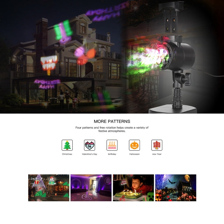 Blinblin CPF-LM401 4W IP65 Waterproof White Light ABS Shell Landscape Light, 8 Groups Patterns Outdoor Lawn Lamp - Street Lights by PMc TechLife | Online Shopping South Africa | PMc TechLife | Buy Now Pay Later Mobicred