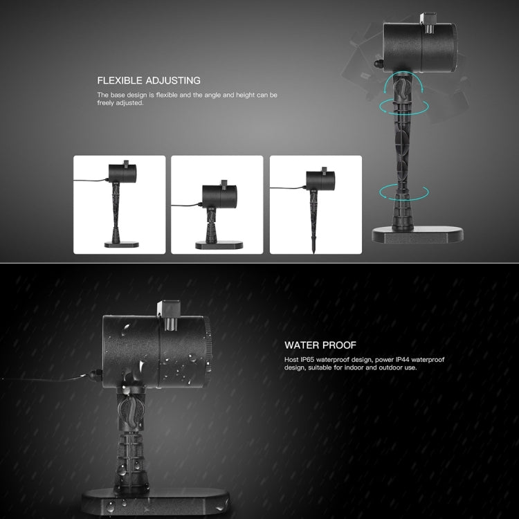 Blinblin CPF-LM401 4W IP65 Waterproof White Light ABS Shell Landscape Light, 8 Groups Patterns Outdoor Lawn Lamp - Street Lights by PMc TechLife | Online Shopping South Africa | PMc TechLife | Buy Now Pay Later Mobicred