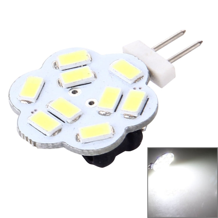 G4 9 LED SMD 5730 Flower Decorative Light for Indoor / Outdoor Decoration, DC/AC 12-24V, Side Pins (White Light) - LED Blubs & Tubes by PMc TechLife | Online Shopping South Africa | PMc TechLife | Buy Now Pay Later Mobicred