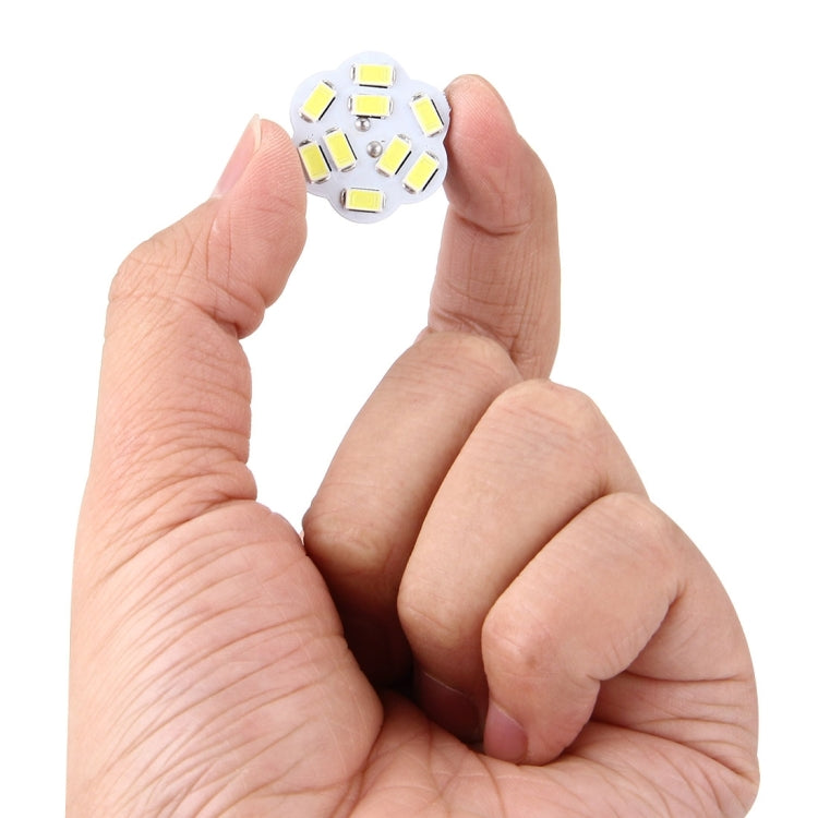 G4 9 LED SMD 5730 Flower Decorative Light for Indoor / Outdoor Decoration, DC/AC 12-24V, Side Pins (White Light) - LED Blubs & Tubes by PMc TechLife | Online Shopping South Africa | PMc TechLife | Buy Now Pay Later Mobicred