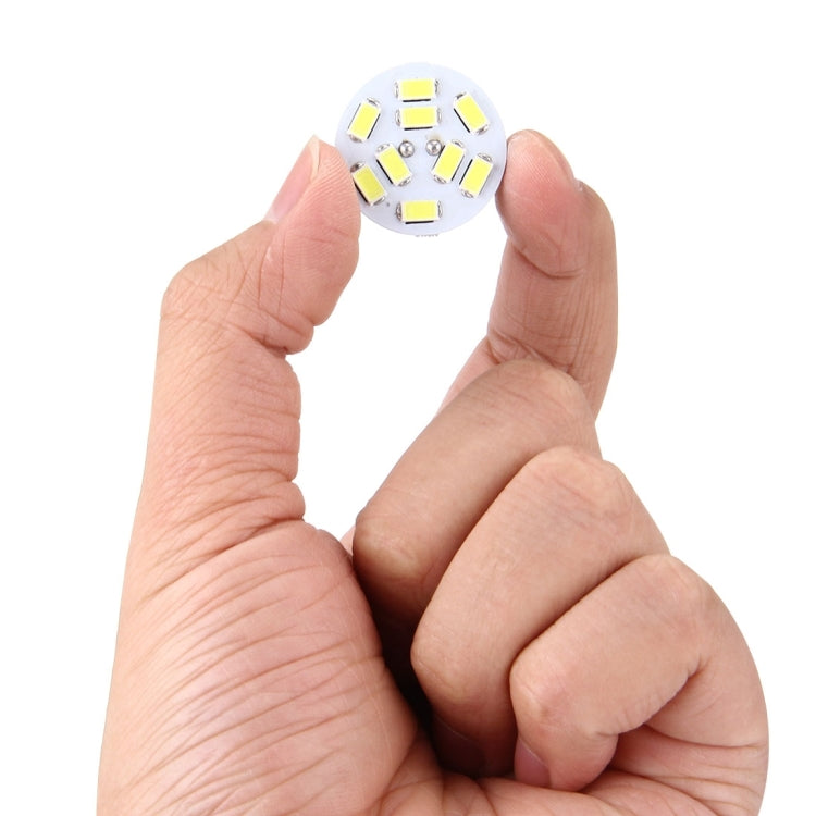G4 9 LED SMD 5730 Flower Decorative Light for Indoor / Outdoor Decoration, DC/AC 12-24V, Back Pins(White Light) - free shipping - PMc TechLife - Order now!