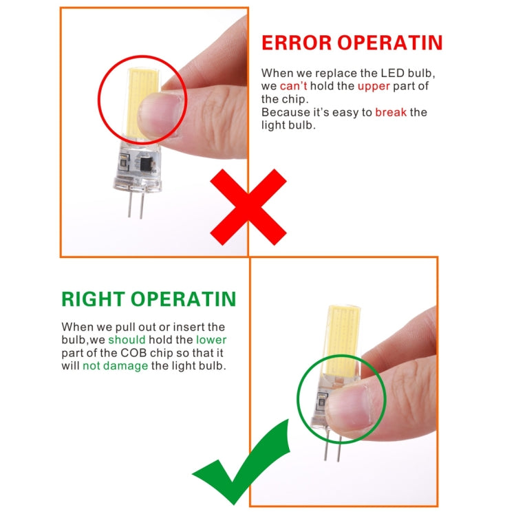 G4-2508 5W COB LED Corn Light, AC 12V, DC 12-24V (Warm White) - LED Blubs & Tubes by PMc TechLife | Online Shopping South Africa | PMc TechLife | Buy Now Pay Later Mobicred