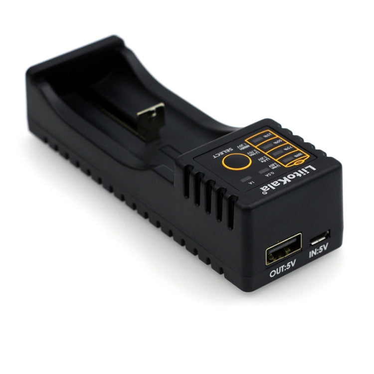 LiitoKala Lii-100 Battery Charger for Li-ion IMR 18650, 18490, 18350, 17670, 17500, 16340 (RCR123), 14500, 10440 - Charger & Converter by PMC TechLife | Online Shopping South Africa | PMC TechLife | Buy Now Pay Later Mobicred