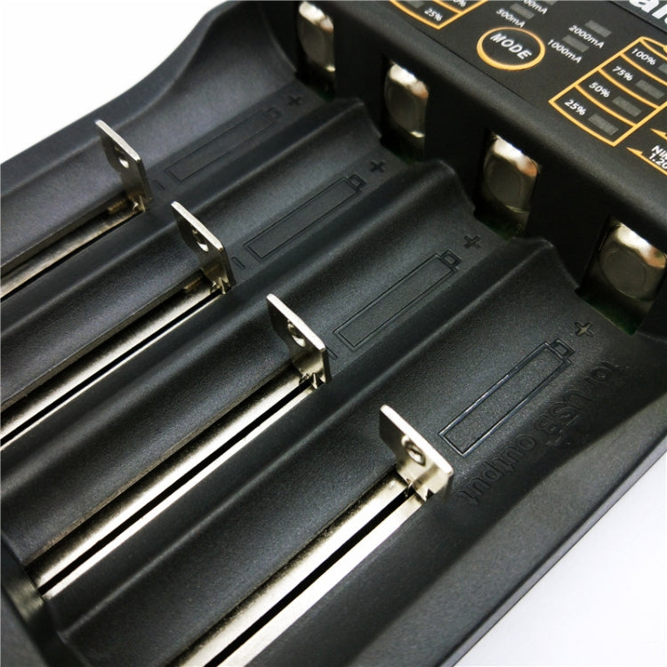 LiitoKala lii-402 4 In 1 Lithium Battery Charger for Li-ion IMR 18650, 18490, 18350, 17670, 17500, 16340(RCR123), 14500, 10440 - Charger & Converter by PMC TechLife | Online Shopping South Africa | PMC TechLife | Buy Now Pay Later Mobicred