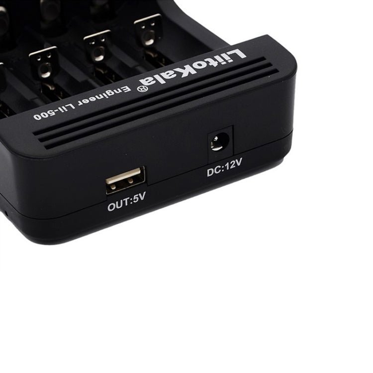 LiitoKala lii-500 Lithium Battery Charger for Li-ion IMR 18650, 26650, 16340, 14500, 10440, 18500, EU Plug - Charger & Converter by PMC TechLife | Online Shopping South Africa | PMC TechLife | Buy Now Pay Later Mobicred
