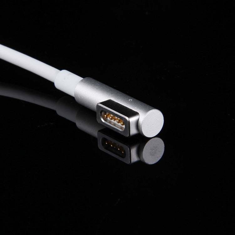 18.5V 4.6A 85W 5 Pin L Style MagSafe 1 Power Charger for Apple Macbook A1222 / A1290/ A1343, Length: 1.7m, EU Plug(White) - Cable & Adapter by PMC TechLife | Online Shopping South Africa | PMC TechLife | Buy Now Pay Later Mobicred