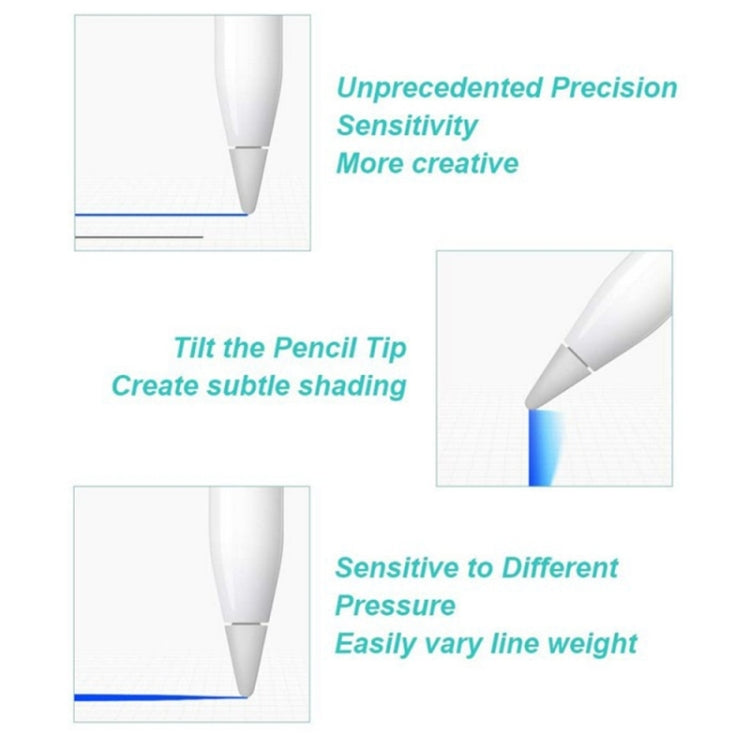 Replacement Pencil Tips for Apple Pencil 1 / 2(Black) - Pencil Accessories by PMC Jewellery | Online Shopping South Africa | PMC Jewellery | Buy Now Pay Later Mobicred