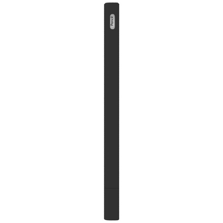 LOVE MEI For Apple Pencil 2 Triangle Shape Stylus Pen Silicone Protective Case Cover(Black) - Pencil Accessories by LOVE MEI | Online Shopping South Africa | PMC TechLife | Buy Now Pay Later Mobicred